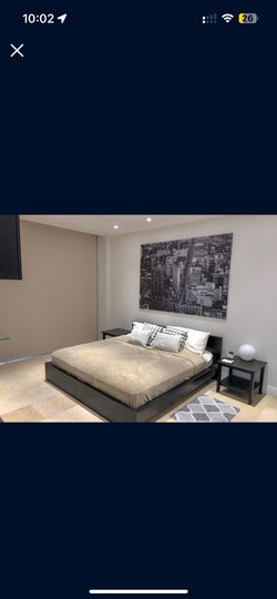 King Size Bed From IKEA For Sale
