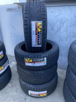 BRAND NEW 215/45/17 LIONHART TIRES $300 FREE DELIVERY