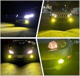 Automotive Led Headlight Fog Light Conversion Halogen To Led Conversion Bulbs, All Sizes And Style In Stock! Bright 6000k White In Color Luces