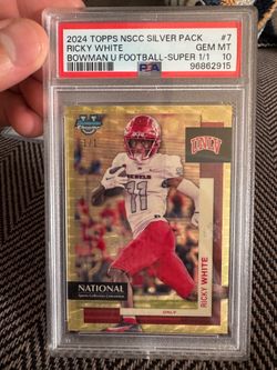 Ricky White UNLV 1/1 and 5/5