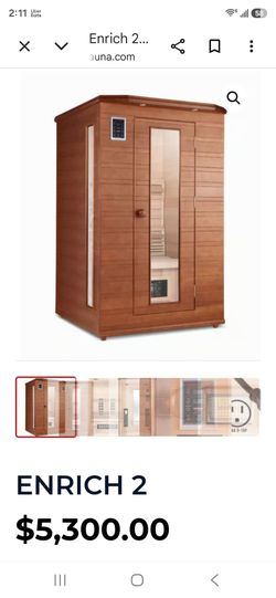 Healthmate "inrich 2" infared sauna
