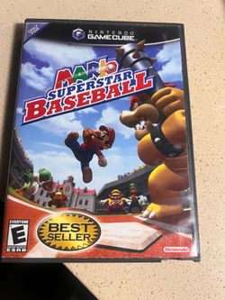GameCube Mario superstar baseball