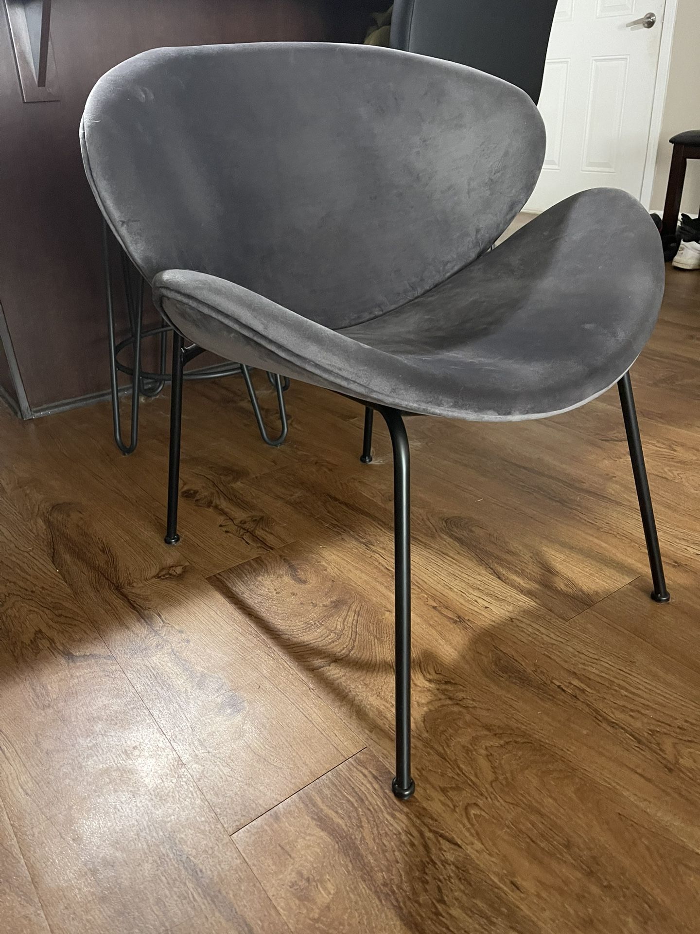 Gray Accent Chair