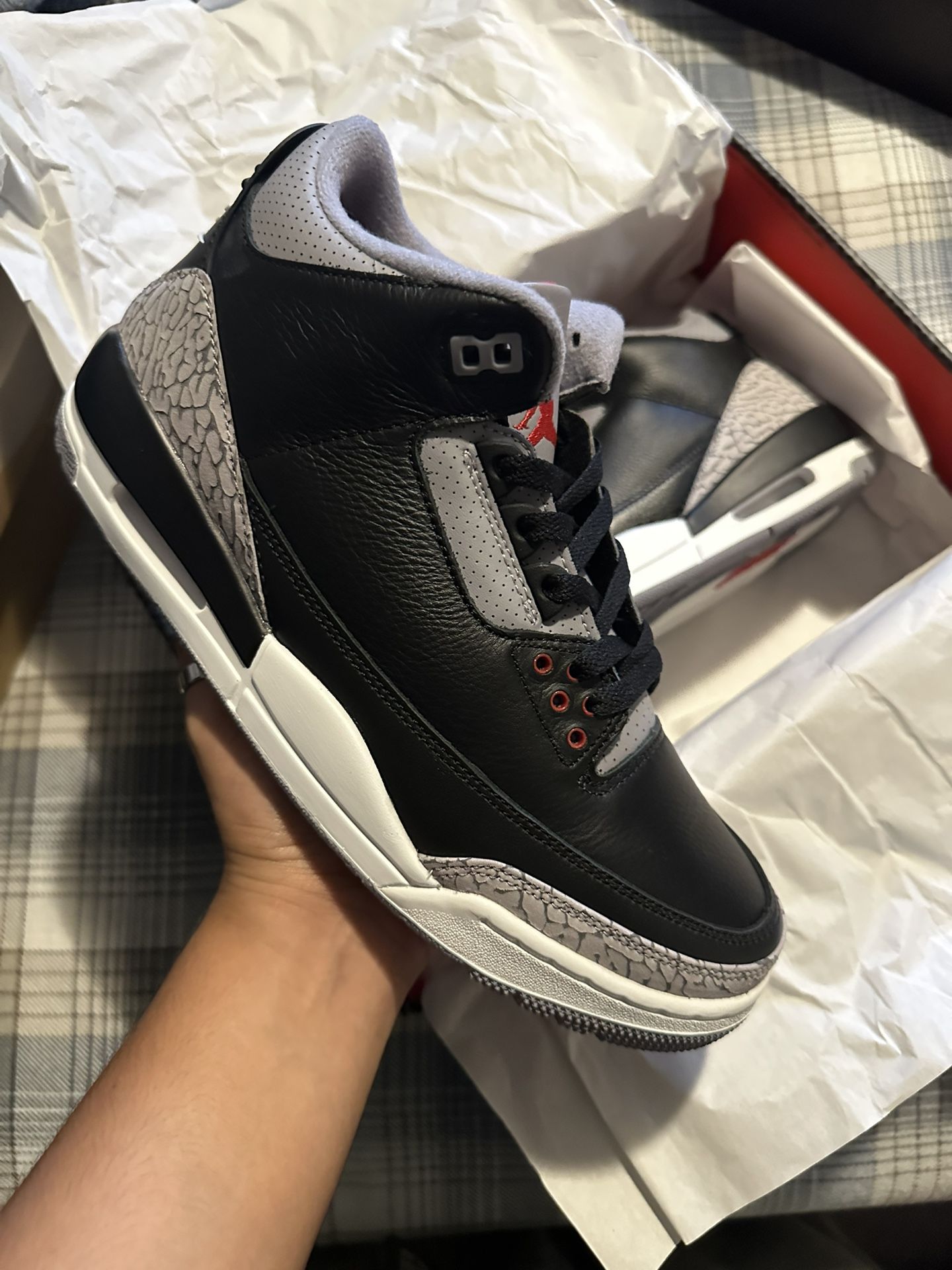 Jordan 3 Black Cement