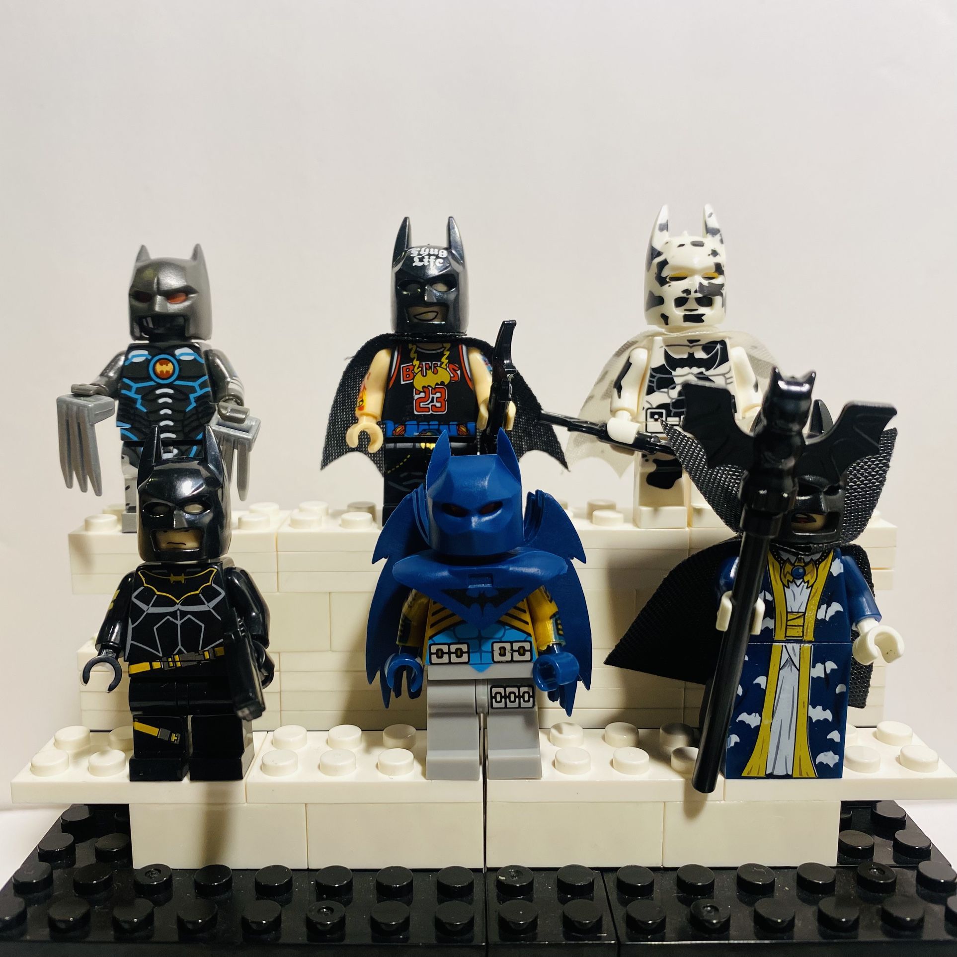 Unique Batman Minifigures Bundle | New Custom LEGO Compatible Toys