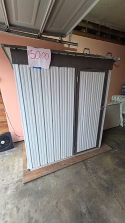Aluminum shed