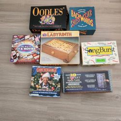 ANY GAME COLLECTORS? OVER 20 GAMES MOST VINTAGE WITH ALL THE PIECES. $100 FOR EVERYTHING