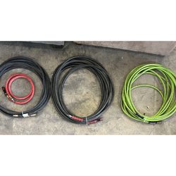 (4) Air compressor hose. 5’-$4, 13’-$8, 50’-$15