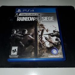Ps4 Game (Rainbow Six/ Siege)