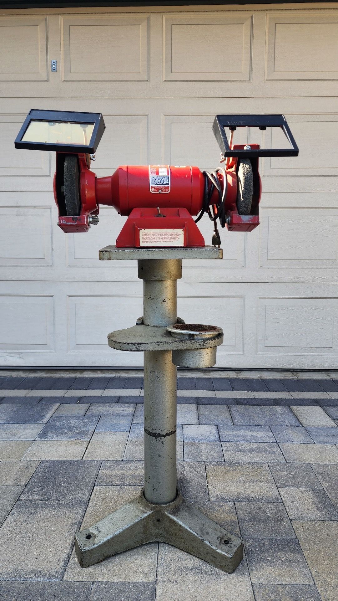 Vintage Milwaukee Bench Grinder