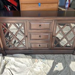 Real Wood Living Room Server