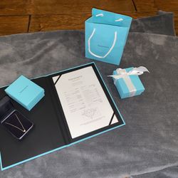 Tiffany & Co. Elsa Peretti Diamonds by the Yard® Single Diamond Pendant in 18K Yellow Gold .21 ctw 