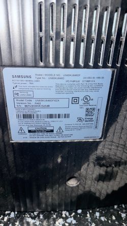 Samsung 65 inch curved 4k LCD 65 inch curved LCD