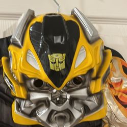 Transformers Bumblebee Size Boys 12/14