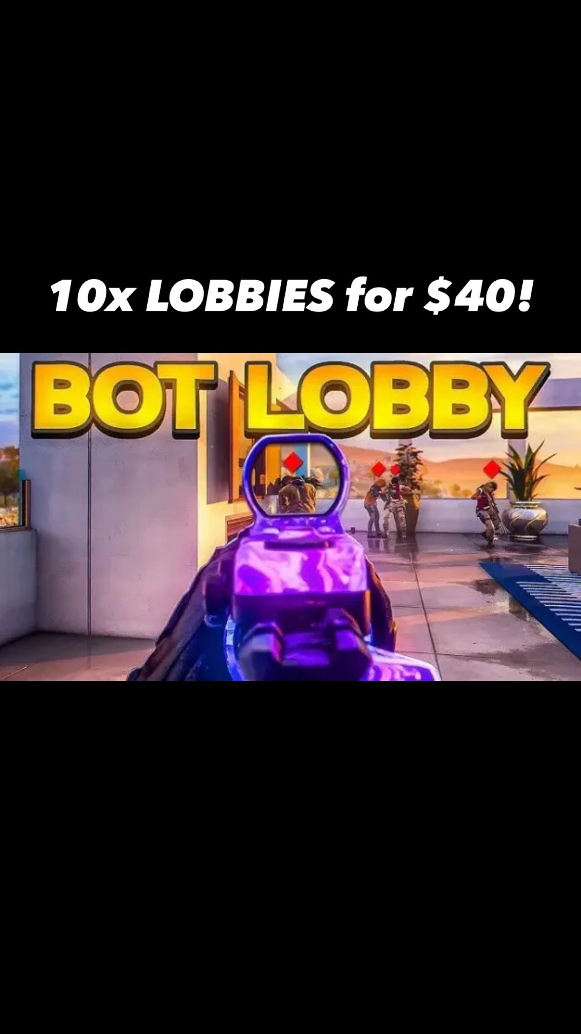 BO6 Bot Lobbies Multiplayer NUKETOWN for CAMO
