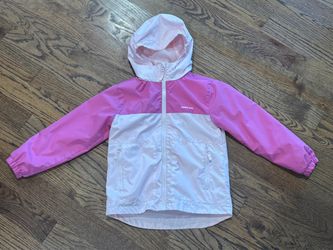 Lands’ End Girl 2in1 Fleece lined Jacket size 7