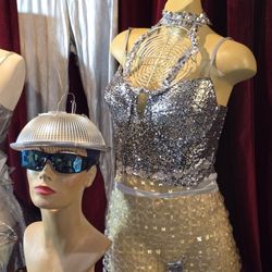 Space Alien Costume 6 Piece See Description!! & Photos