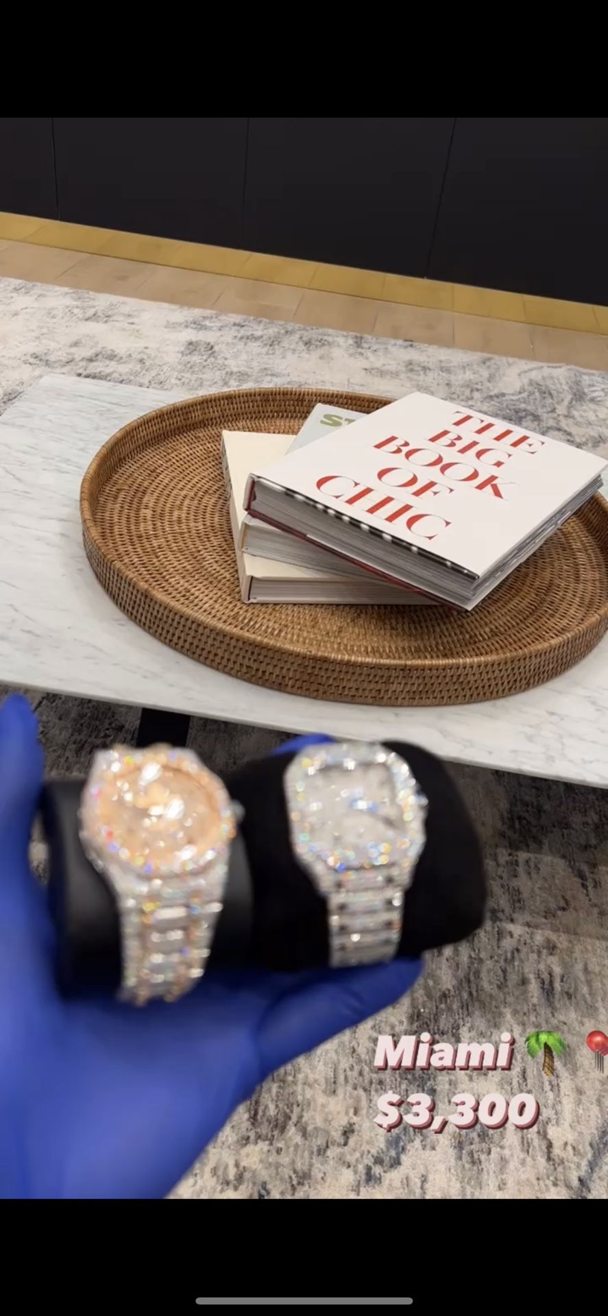 Moissanite Cartier santos