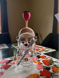 Starbucks glass bear