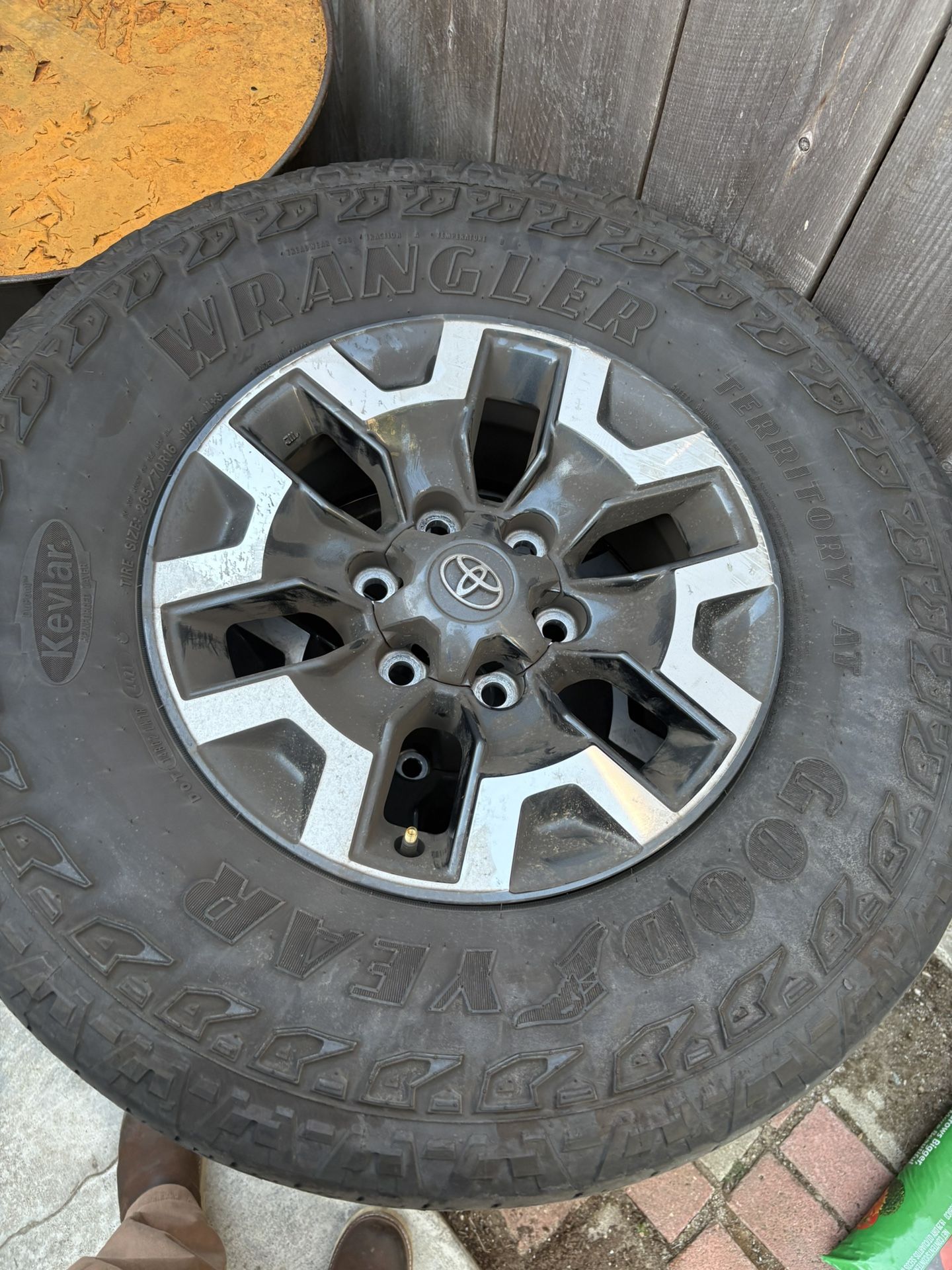 Tacoma Stock Rims