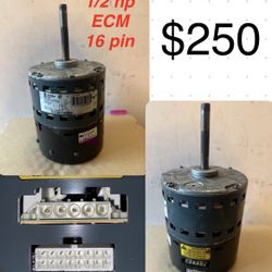 1/2 Hp  -ECM - 16 Pin - Motor 