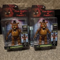 Five Nights at Freddys Toy Freddy Action Figure Glowing Eyes Jump Scare Action
