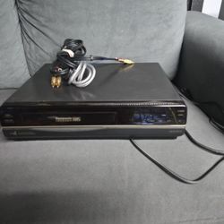 Panasonic VHS VCR player tested working