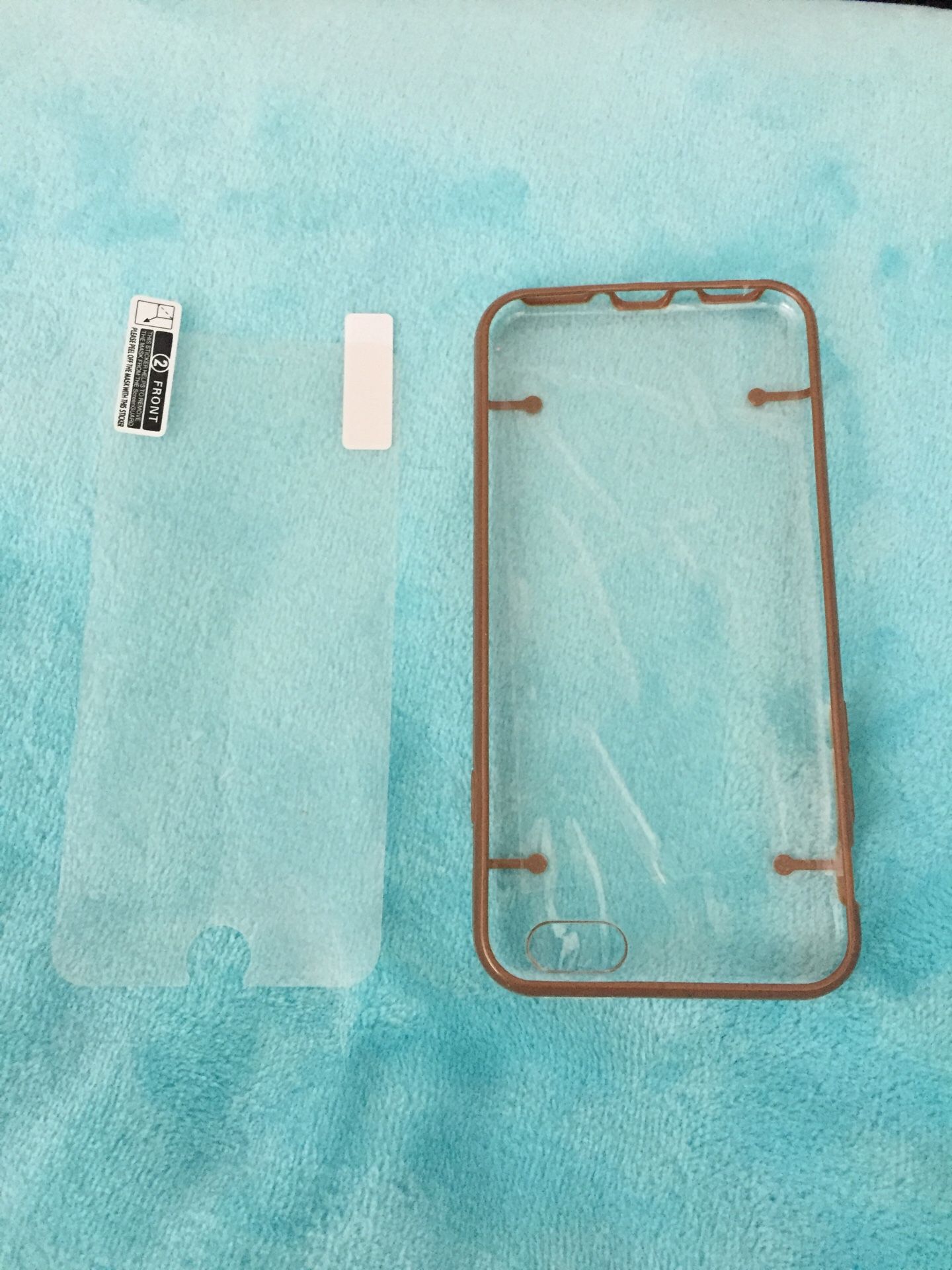 iPhone 6 case and screen protector new