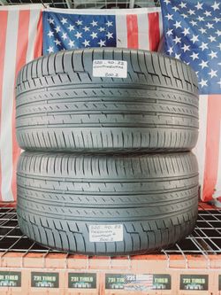 💰 Best deals are ca$h in person 2 USED TIRES 325/40ZR22 CONTINENTAL PREMIUMCONTACT ALL SEASON TOURING 325 40 22