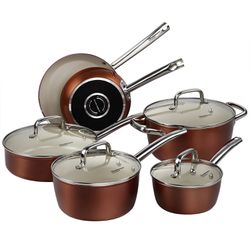 Available Now if You Are Viewing- NEW -IN-BOX / Cerrato Cooksmart 10 Piece Cookware - Cost Much More on Amazon, etc..