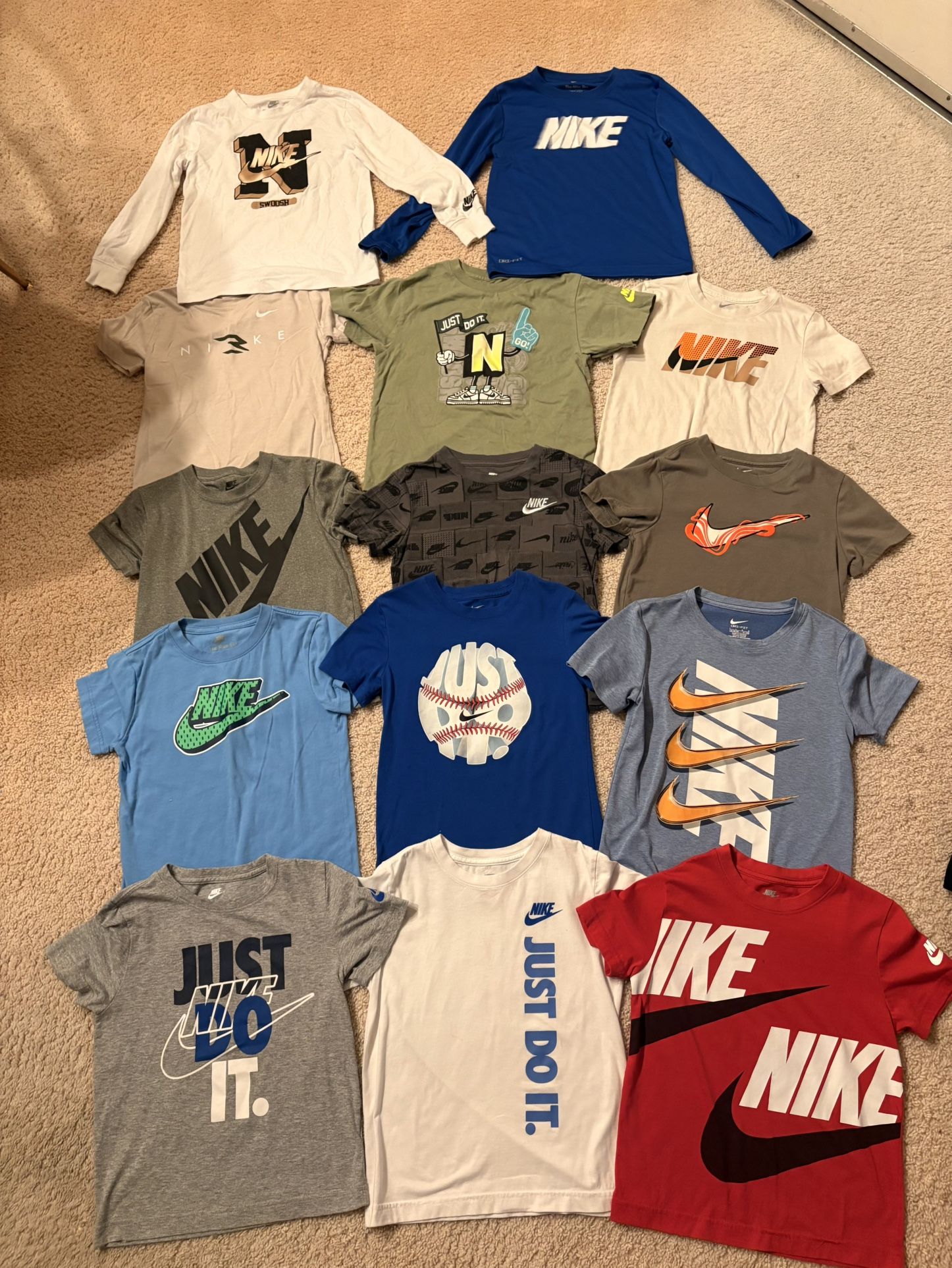All 14 Shirts Kids 6-7 (Nike)