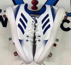 Size 9.5 ADIDAS PUREHUSTLE 2 LOW Women's METAL Fastpitch Softball Cleats H00985