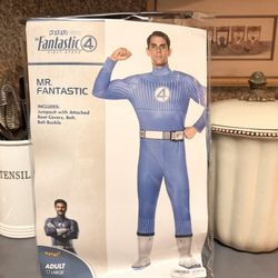 Spirit Halloween The Fantastic Four Adult Mr. Fantastic Costume – Size L