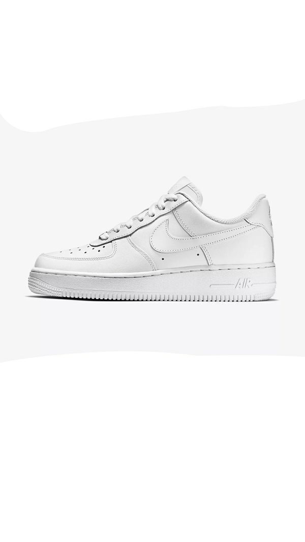 Looking for all white Air force 1 men's size 9 new or barely used with no creases for Sale in 