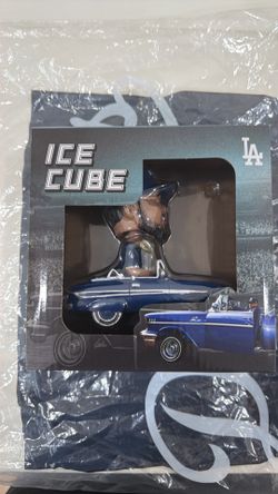 Dodgers Ice cube back to back bobblehead