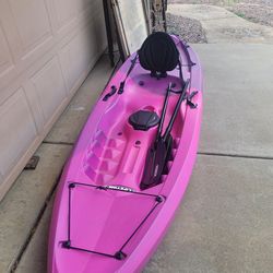 Lifetime Tahoma 100 Sit-On-Top Kayak (Paddle Included)
