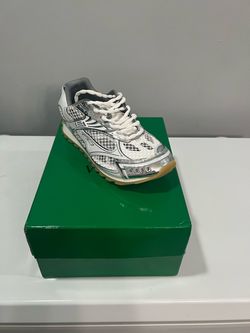 Bottega Veneta Orbit Sneaker Silver White