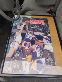 Magic Johnson Poster