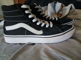 Vans Sk8-Hi Black White High-Top Sneakers