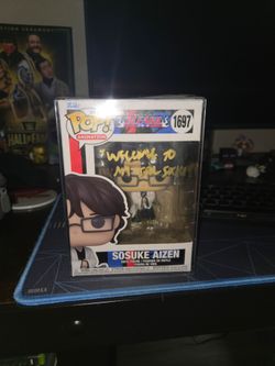 Aizen signed funko