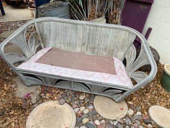 FREE Vintage Bamboo couch
