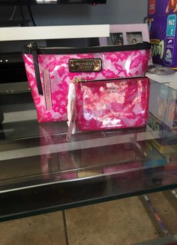 Victoria's Secret makeup bag and coin purse