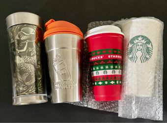 Dunkin Donuts & Starbucks Tumblers