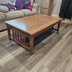 Wood Coffee Table 