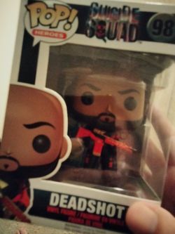 Deadshot unmasked Funko pop
