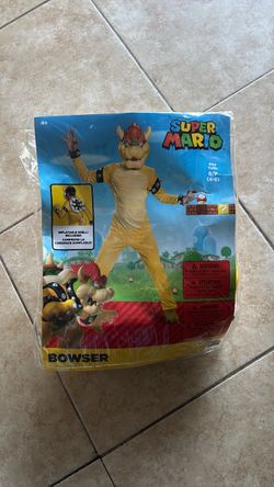 Bowser costume Boys size Small (4-6)