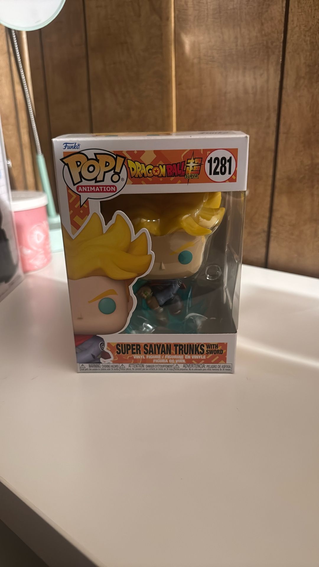 Super Saiyan Trunks With Sword Vinyl Figure