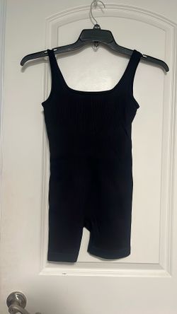 OQQ- Shorts Jumpsuit - Small Black