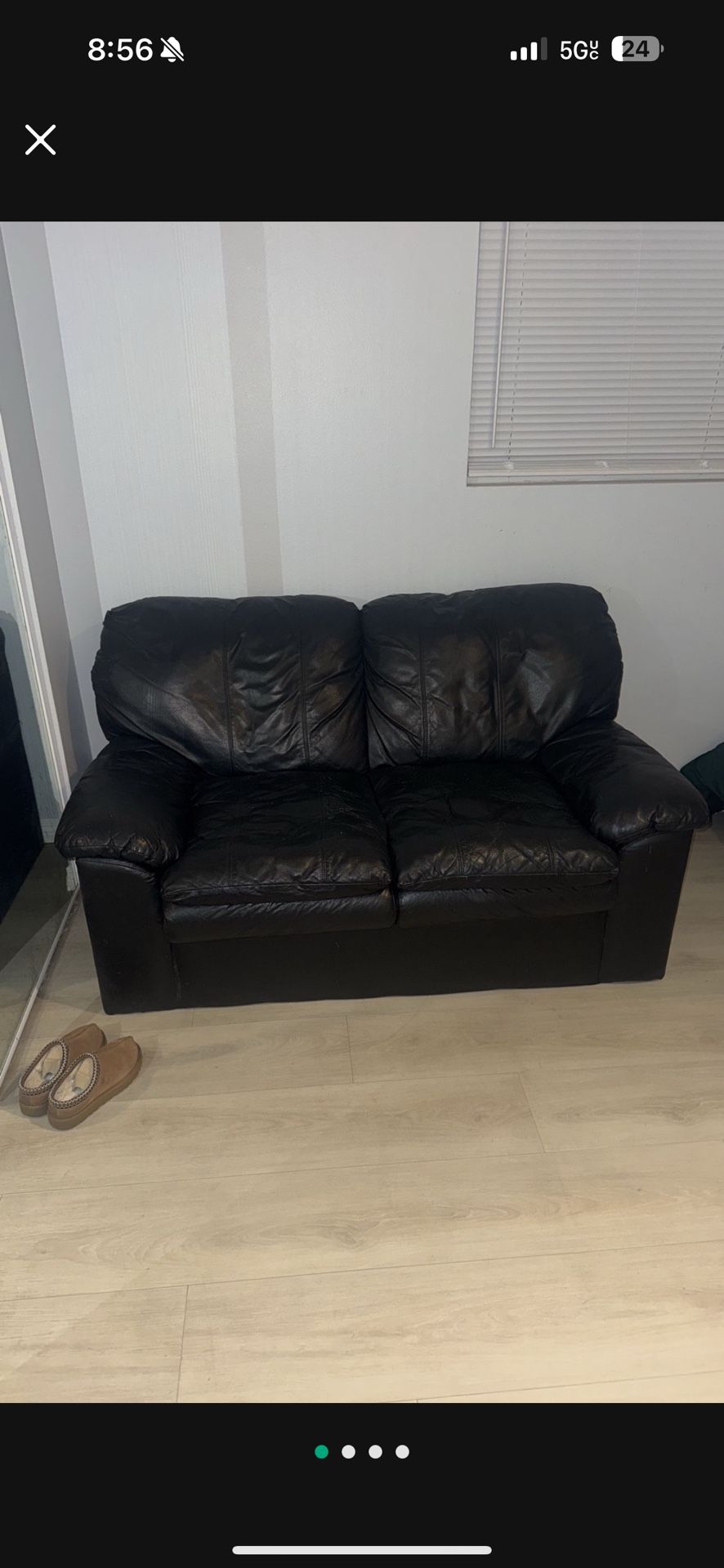 Leather Sofa / Couch