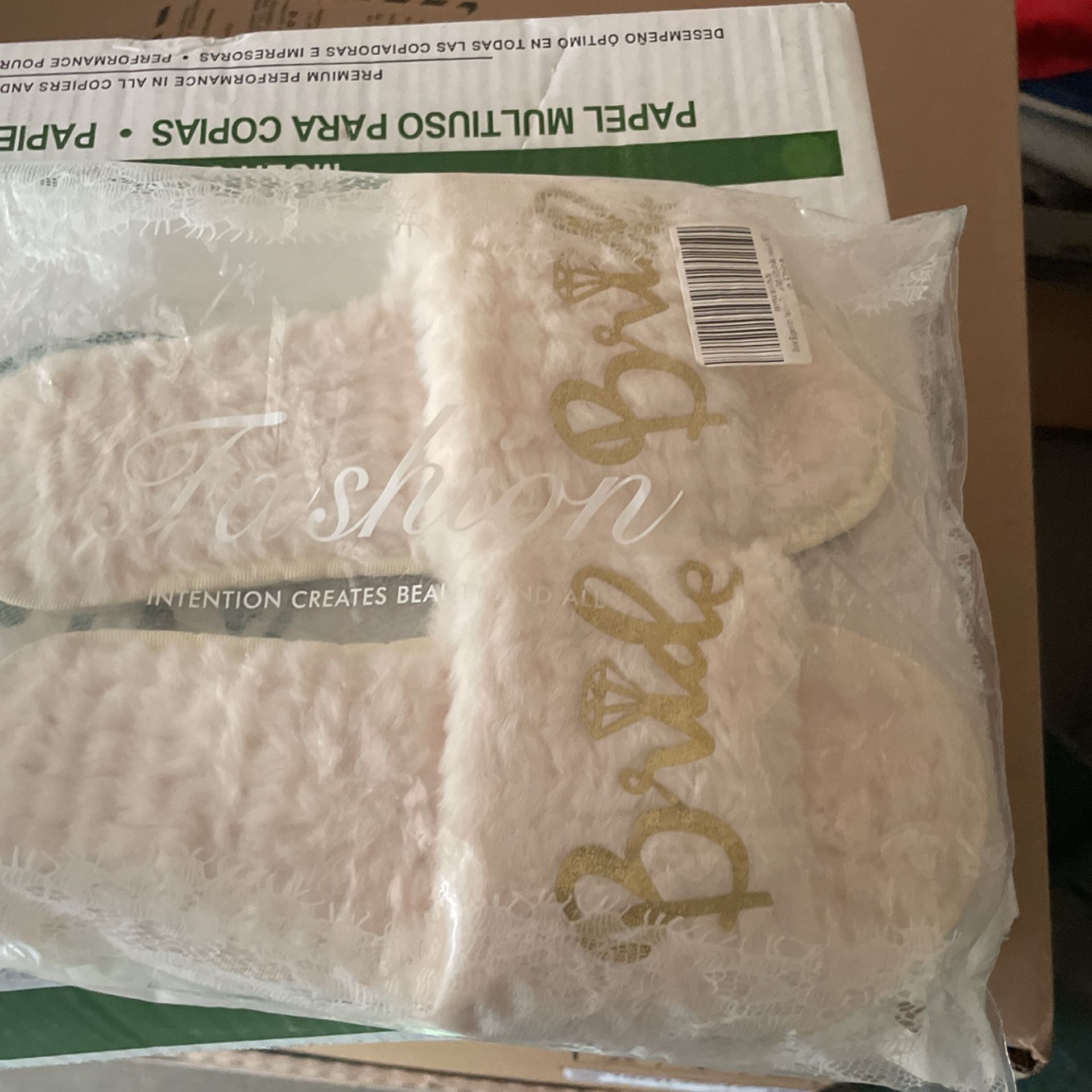 Bride slippers